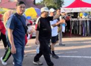 Prof Udin Meriahkan Car Free Day Kawasan Dealova Pangkalpinang,
