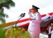 Upacara HUT ke-80 RI Berlangsung Khidmat, Gubernur Hidayat Arsani: Semangat Kemerdekaan Harus Kita Lanjutkan