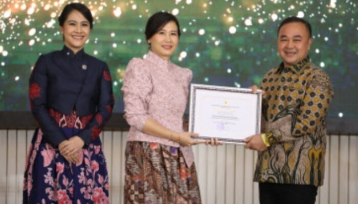 Pemkab Bangka Raih Penghargaan Kabupaten Layak Anak Terbaik Di Indonesia Kategori Nindya