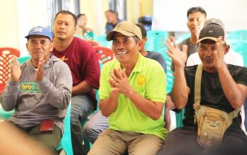 Petani Desa Rias Berterima Kasih ke Gubernur Babel Hidayat Arsani