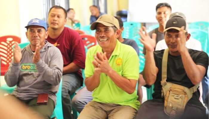 Petani Desa Rias Berterima Kasih ke Gubernur Babel Hidayat Arsani
