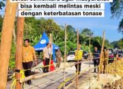 Jembatan Putus, Gubernur Babel Perintahkan Jembatan Darurat Dibangun. Hidayat Arsani: Administrasi bisa Nyusul