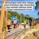 Jembatan Putus, Gubernur Babel Perintahkan Jembatan Darurat Dibangun. Hidayat Arsani: Administrasi bisa Nyusul