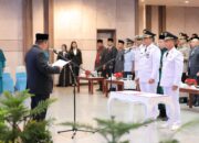 Lantik Bupati dan Wakil Bupati Bangka, Gubernur Hidayat Arsani Tekankan Komitmen Sinergi Membangun Daerah