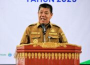 Gubernur Hidayat Arsani Serahkan Kartu BPJS Ketenagakerjaan Bagi UMKM di Belitung