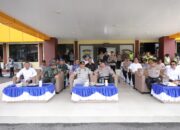 Gubernur Babel Hidayat Arsani Hadiri Apel Gelar Pasukan Operasi Tertib Tambang Menumbing Tahun 2025.