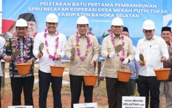 Desa Tukak Menjadi Percontohan SPBU Nelayan Koperasi Merah Putih Pertama di Indonesia