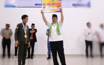Mengukir Sejarah di SEA GAMES, Robi Syianturi Diberikan Penghargaan Istimewa Oleh Gubernur Hidayat Arsani