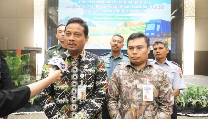 Jelang Nataru, Babel Jaga Inflasi Daerah Tetap Terkendali