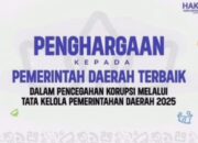 Pemprov Babel Raih Peringkat 2 Nasional Penghargaan KPK dalam Pencegahan Korupsi