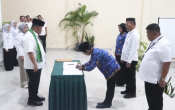 Langkah Nyata Penataan PPPK, Gubernur Hidayat Arsani Kukuhkan 285 PPPK Paruh Waktu Babel