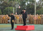 Gubernur Hidayat Arsani Pimpin Upacara, Tegaskan Pentingnya Disiplin dan Integritas 