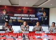 Awal Tahun 2026 : Polda Babell Berantas Narkoba, 78 Kasus Terungkap