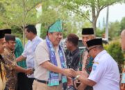 Gubernur Babel Hidayat Arsani Letakkan Batu Pertama Pembangunan Sarana Ibadah MAN 1 Belitung, Sekaligus Salurkan Bantuan Material