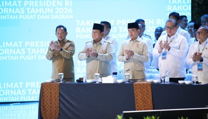 Rakornas Pusat dan Daerah 2026: Gubernur Hidayat Arsani Hadiri Penguatan Sinergi Menuju Indonesia Emas 2045