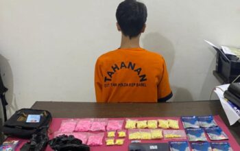 Miliki 1.498 Butir Ekstasi Dan Water Happy, Pemuda Di Pangkalpinang Diringkus Polda Babel
