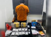 Ditresnarkoba Polda Babel Gerebek Pondok Kebun Di Bangka, 3 Kilogram Sabu 