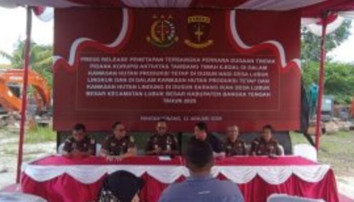 Pemilik Alat Herman Fu jadi Tersangka, 4 Penambang di Sebut Masih Bebas — Timah Diduga Mengalir ke PT NSP