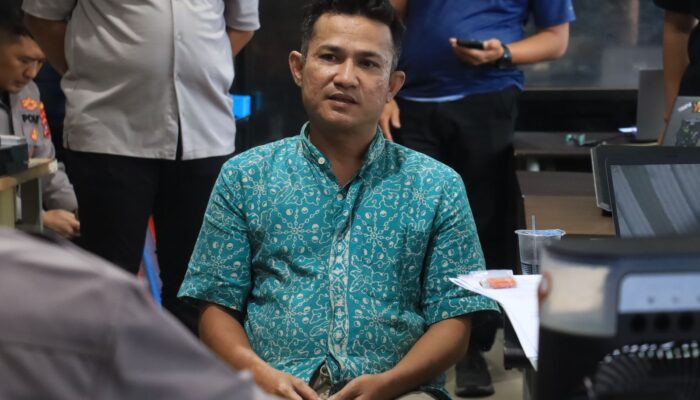 Polisi Tangkap AS Oknum ASN Dishub Babel Terduga Pembakaran Kantor  dan Pengancaman Pembunuhan Kepala Dinas