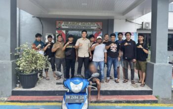 Weli Tahanan Kabur Diringkus Tim Opsnal Gabungan Di Koba Saat Pakai Motor Curian di Koba