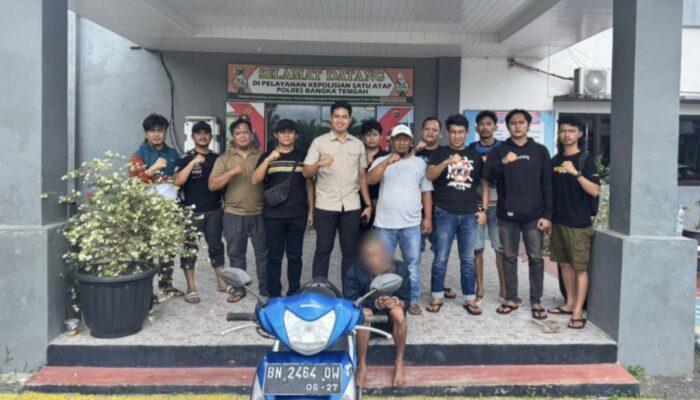 Weli Tahanan Kabur Diringkus Tim Opsnal Gabungan Di Koba Saat Pakai Motor Curian di Koba