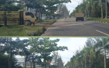 Jalur Dua Bandara di Kotori Truk Berasal Dari Limbah Galian C Diduga Ilegal