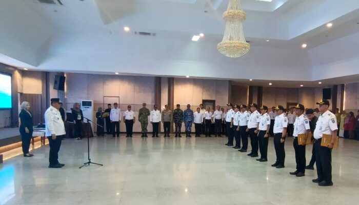 Delapan Pejabat Pimpinan Tinggi Pratama di Lantik, Gubernur: Jika Tidak Amanah, Jabatan Ini Bisa Berakhir Satu Hari