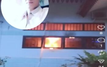 Astaga! AS Pelaku Pembakaran Gedung Dishub Babel Ternyata Pegawai Dishub Sendiri