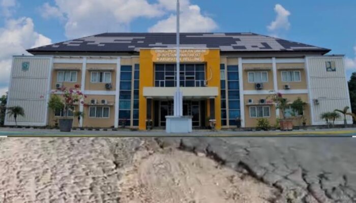 Jalan Bahari Hancur Diduga Dampak Truk PT AA, PUPR Belitung Baru Masukkan Perbaikan ke Renja 2027