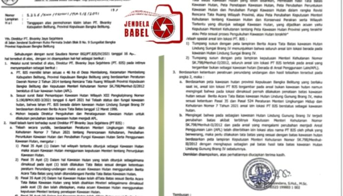 PT Bivanki Diduga Lakukan Kamuflase Dokumen Demi Kuasai Lahan: Kawasan Hutan Diakui Milik Pribadi