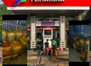 1 Ton Solar Subsidi Tertimbun Digudang Sawit Alur Dari SPBN Batu Air Tanjung Batu Itam di Sorot