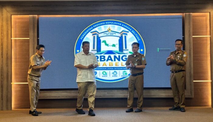 Pemprov Babel Luncurkan Gerbang ZI Babel, Komitmen Wujudkan Birokrasi Bersih dan Melayani