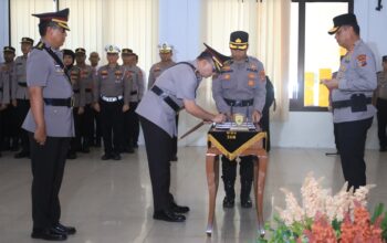 Kapolda Babel Pimpin Sertijab Kapolresta Pangkalpinang