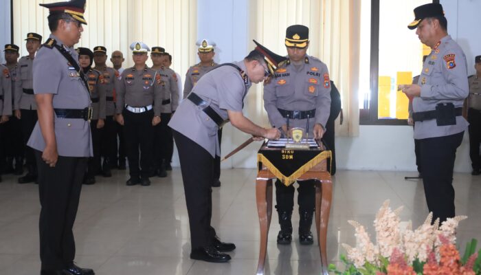 Kapolda Babel Pimpin Sertijab Kapolresta Pangkalpinang