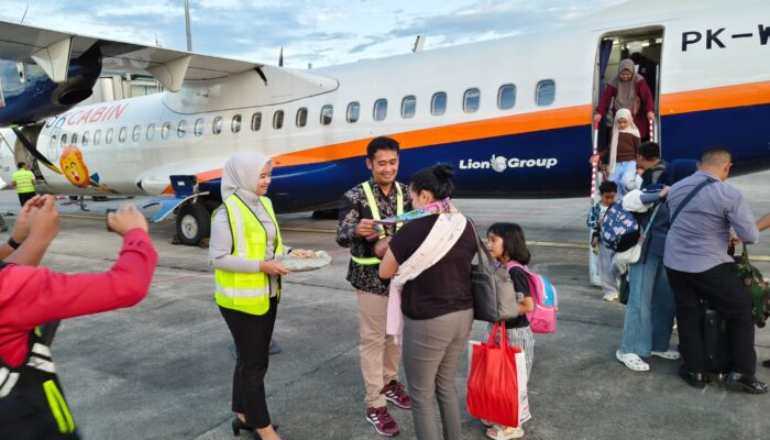 Pembukaan penerbangan Wings Air Rute Pangkalpinang – Batam (PP) bertepatan dengan Festival Pasir Padi kota Pangkalpinang