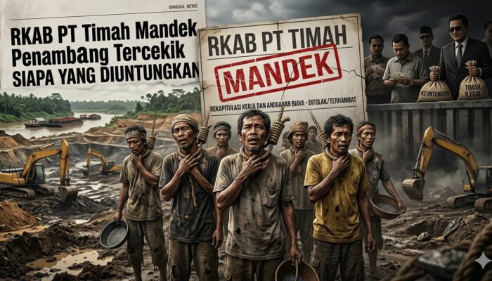 RKAB PT Timah Tbk Mandek, Siapa Yang Diuntungkan