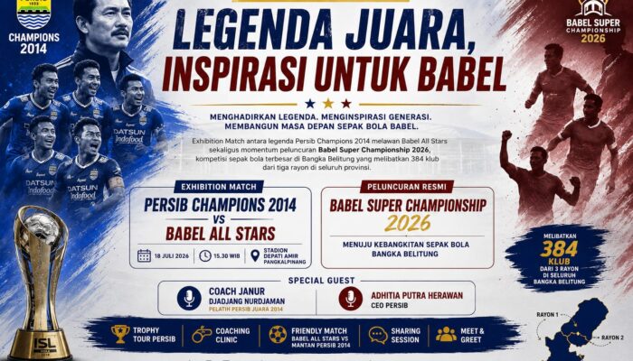 Persib Championship 2014 Momentum Peluncuran Babel Super Championship 2026