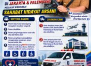 Wujud Nyata Kepedulian Gubernur Hidayat Arsani: Pemprov Babel Fasilitasi Ambulans Gratis 24 Jam di Jakarta dan Palembang