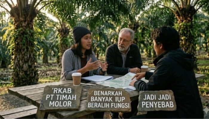 RKAB Molor, Benarkah Banyak IUP PT Timah Beralih Fungsi Jadi Penyebab?