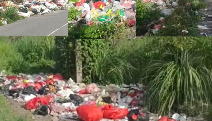 Sampah Dekat Waduk Cadangan PDAM Menumpuk, Upaya DLH Dipertanyakan