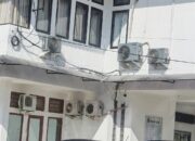 Kabel Semrawut di Depan Kantor Dinas Pendidikan Babel, Cerminan Buruk Pengelolaan Aset Pemerintah