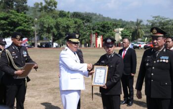 Gubernur Hidayat Arsani Apresiasi Pengabdian Polri di HUT Bhayangkara ke-80