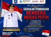 Perkuat Nasionalisme, Pemprov Babel Bagikan Bendera Merah Putih ke Masyarakat Mulai 1 Agustus 2026