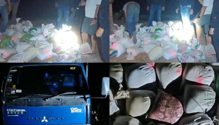 Upaya Penyelundupan Pasir Timah Kembali Di Gagalkan Satlap Tricakti Bersama Polres Belitung