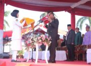 Semarak Wasta Nusantara Dan Detik-Detik Syahdu Penurunan Sang Merah Putih Di Kantor Gubernur Babel