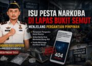 Menjelang Pisah Tugas, Kalapas Bukit Semut Disorot Isi Dugaan Pesta Markoba, Artikel Media Jadi 404