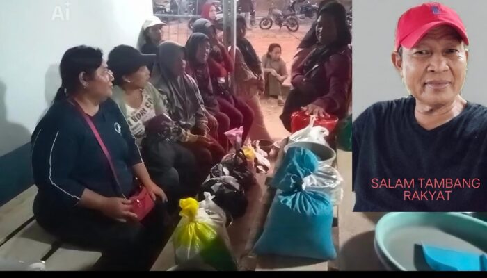 Warga Beltim Desak PT Timah Tepati Janji Normalisasi Tata Niaga Timah, Kami Hanya Mau Jual Hasil Keringat Bukan Minta Sumbangan
