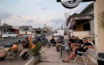 Toboali Vespa Independen: Bulat Soal Jumlah Anggota, Solid Dan SATU VESPA SEJUTA SAUDARA
