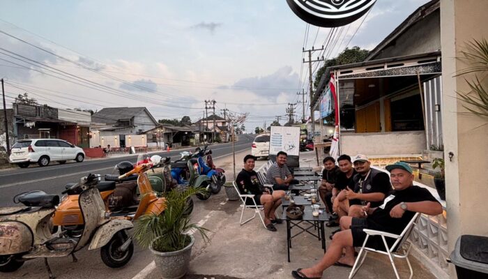 Toboali Vespa Independen: Bulat Soal Jumlah Anggota, Solid Dan SATU VESPA SEJUTA SAUDARA