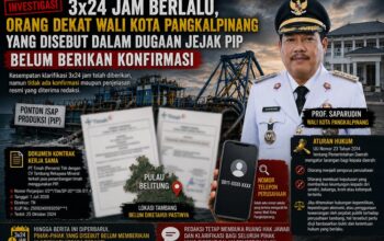 3X24 Jam Berlalu, Orang Deket Walikota Terduga Aktor Penambangan PIP, Belum Berikan Konfirmasi